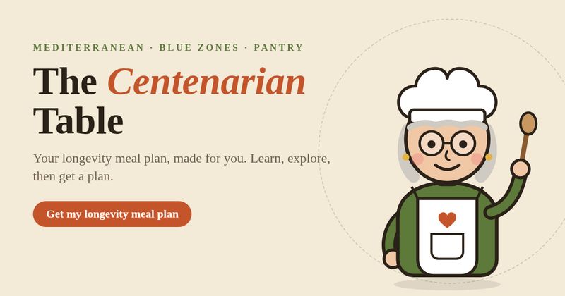 The Centenarian Table preview
