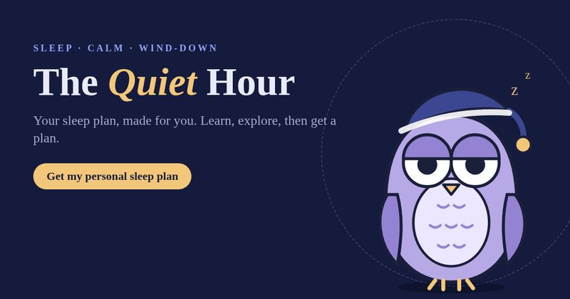 The Quiet Hour preview
